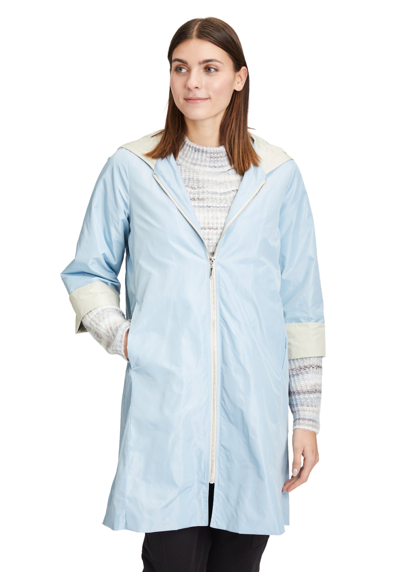 Amber & June Outdoor-Jacken  hellblau