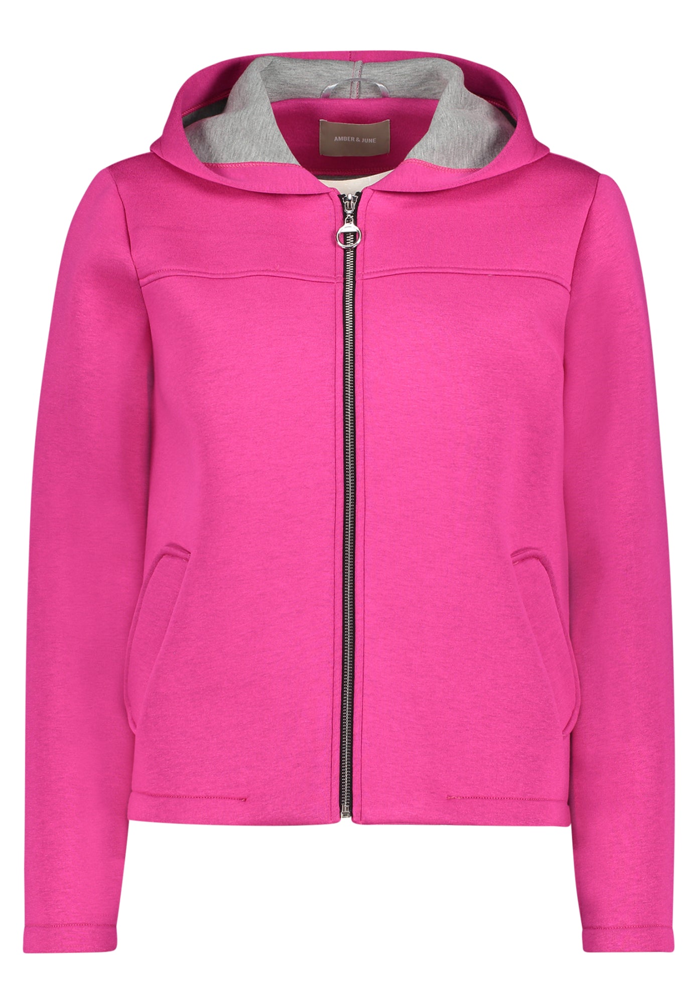 Amber & June Sweatjacken  pink