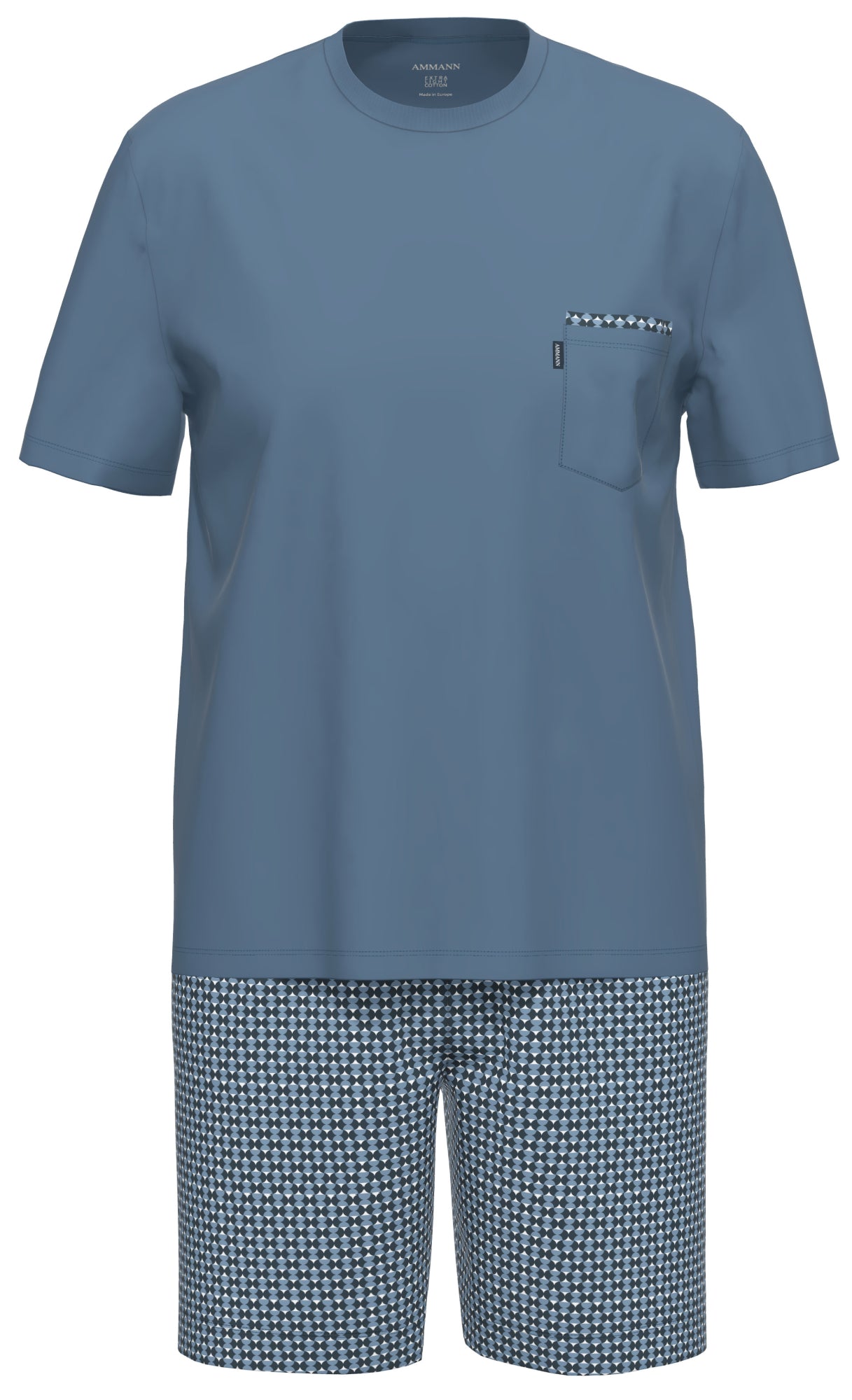 Ammann Nachtwäsche  blau
