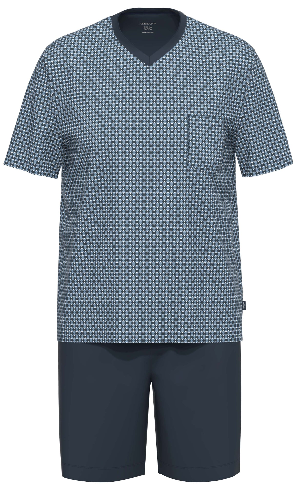 Ammann Nachtwäsche  blau