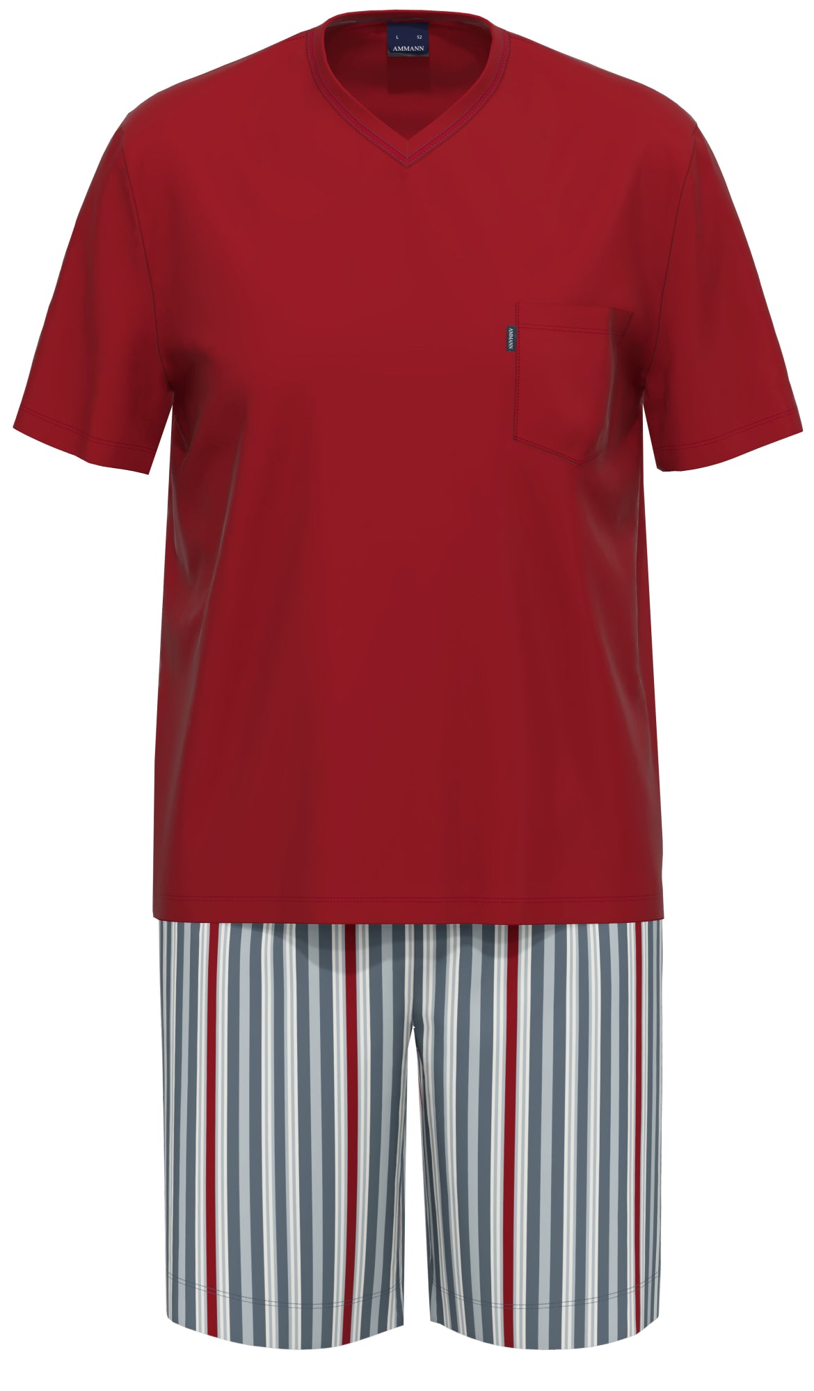 Ammann Pyjamas  rot