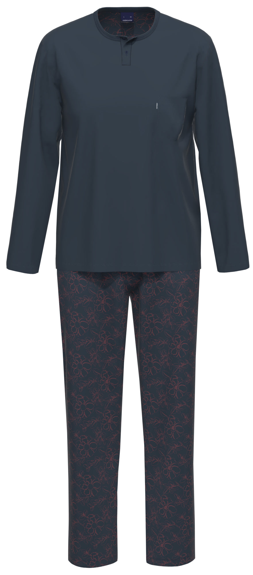 Ammann Pyjamas  blau