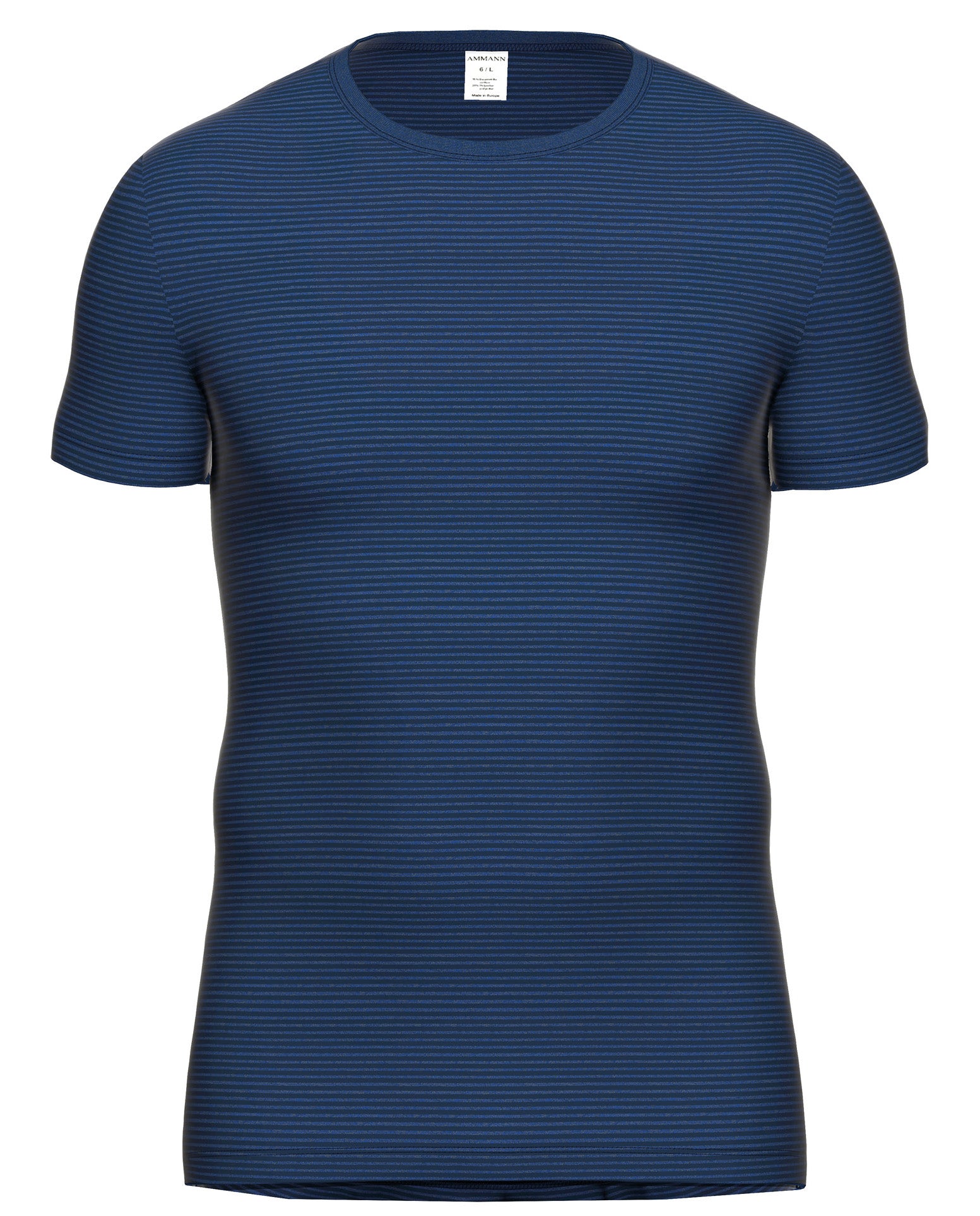 Ammann Pyjamashirts  dunkelblau