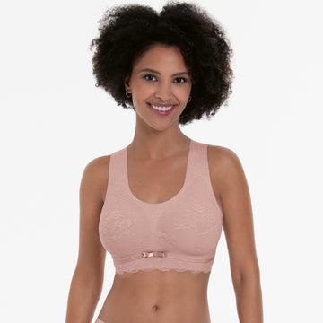 Bralette mit floraler Spitze
