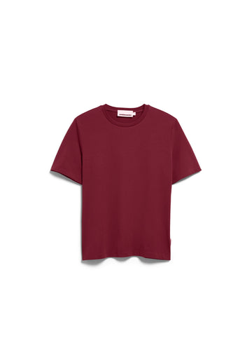 LUALAA T-Shirt aus Baumwolle mit Logo-Flag-Label