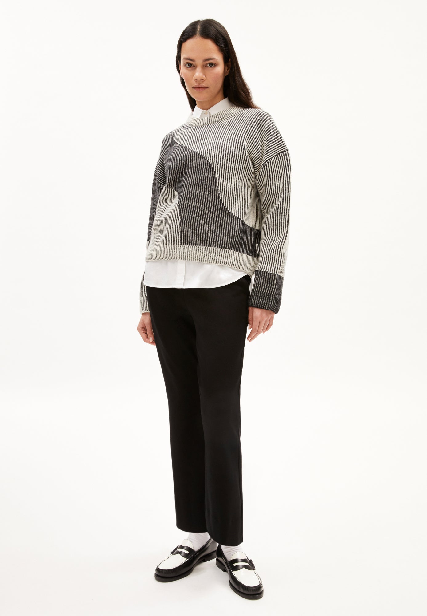Armed Angels Pullover  schwarz