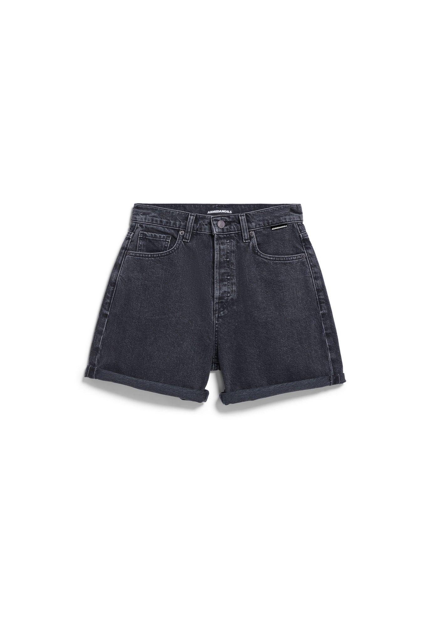 Armed Angels Jeansshorts  schwarz