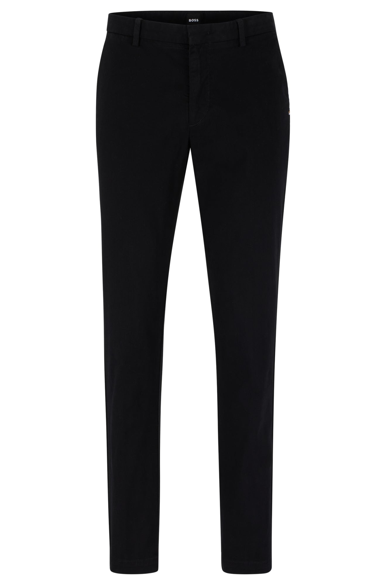 BOSS Chinos  schwarz