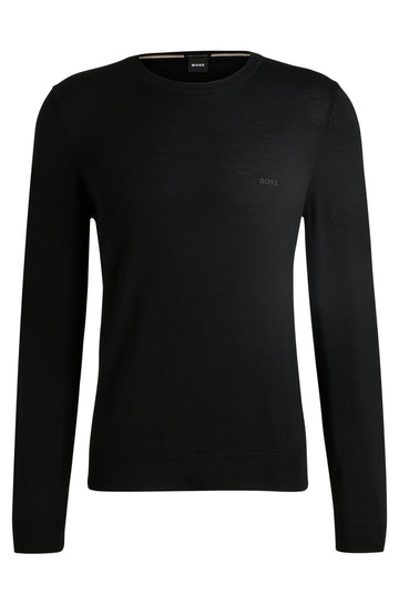 Regular-Fit Pullover aus Schurwolle
