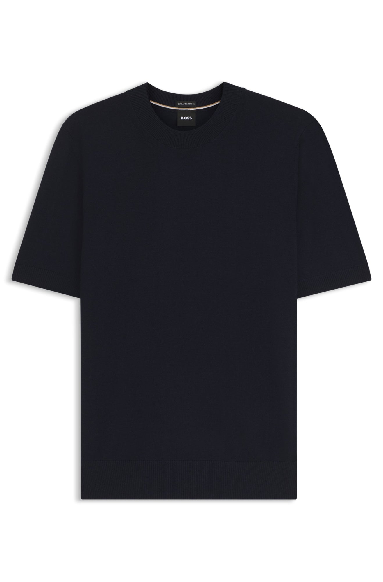 BOSS Black Pullover  blau