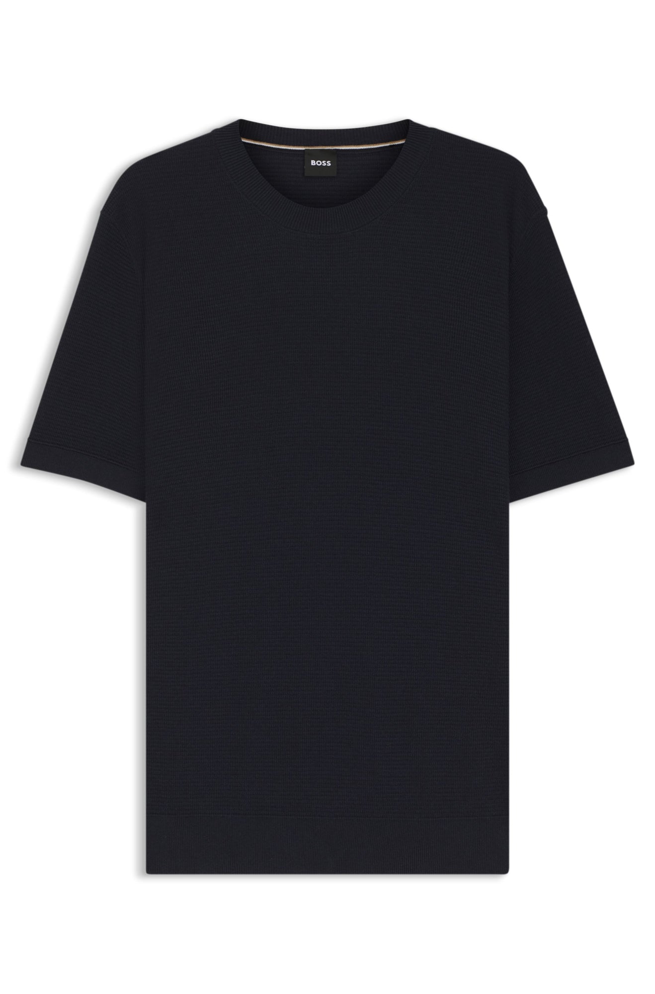 BOSS Black Pullover  dunkelblau
