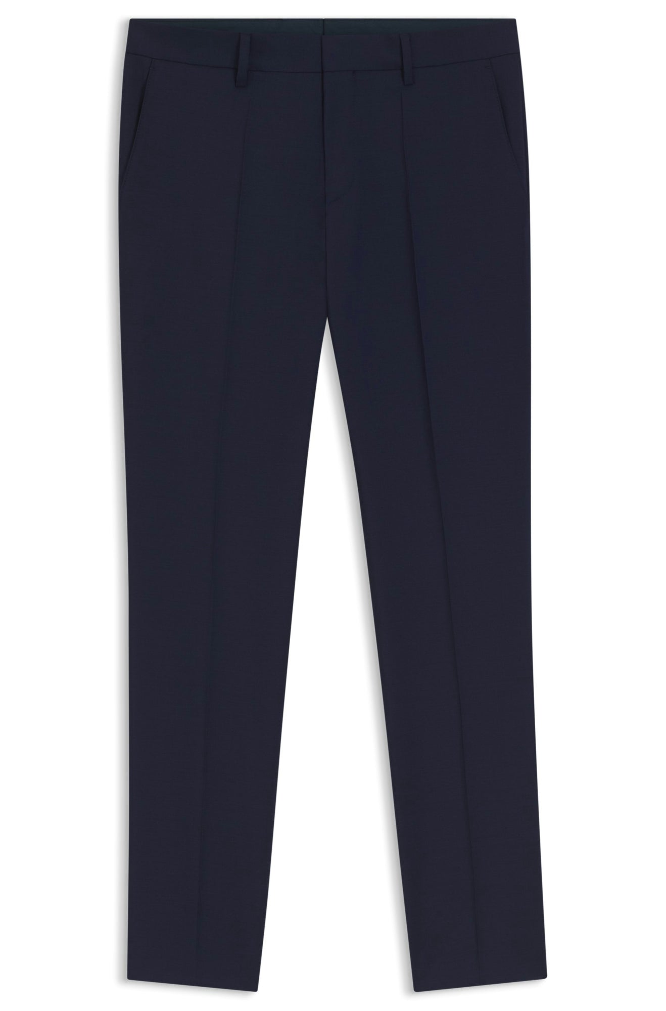 BOSS Black M Hosen  blau