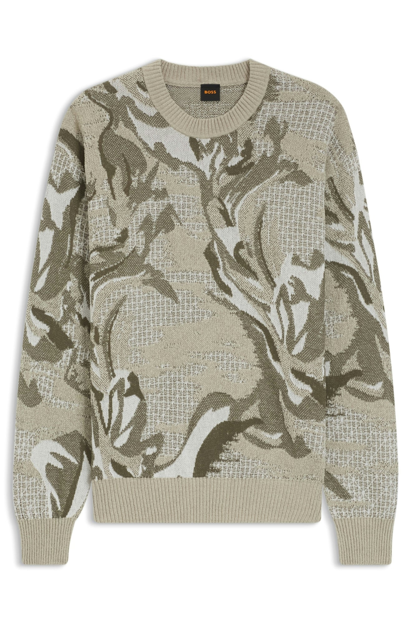 BOSS Orange Pullover  beige