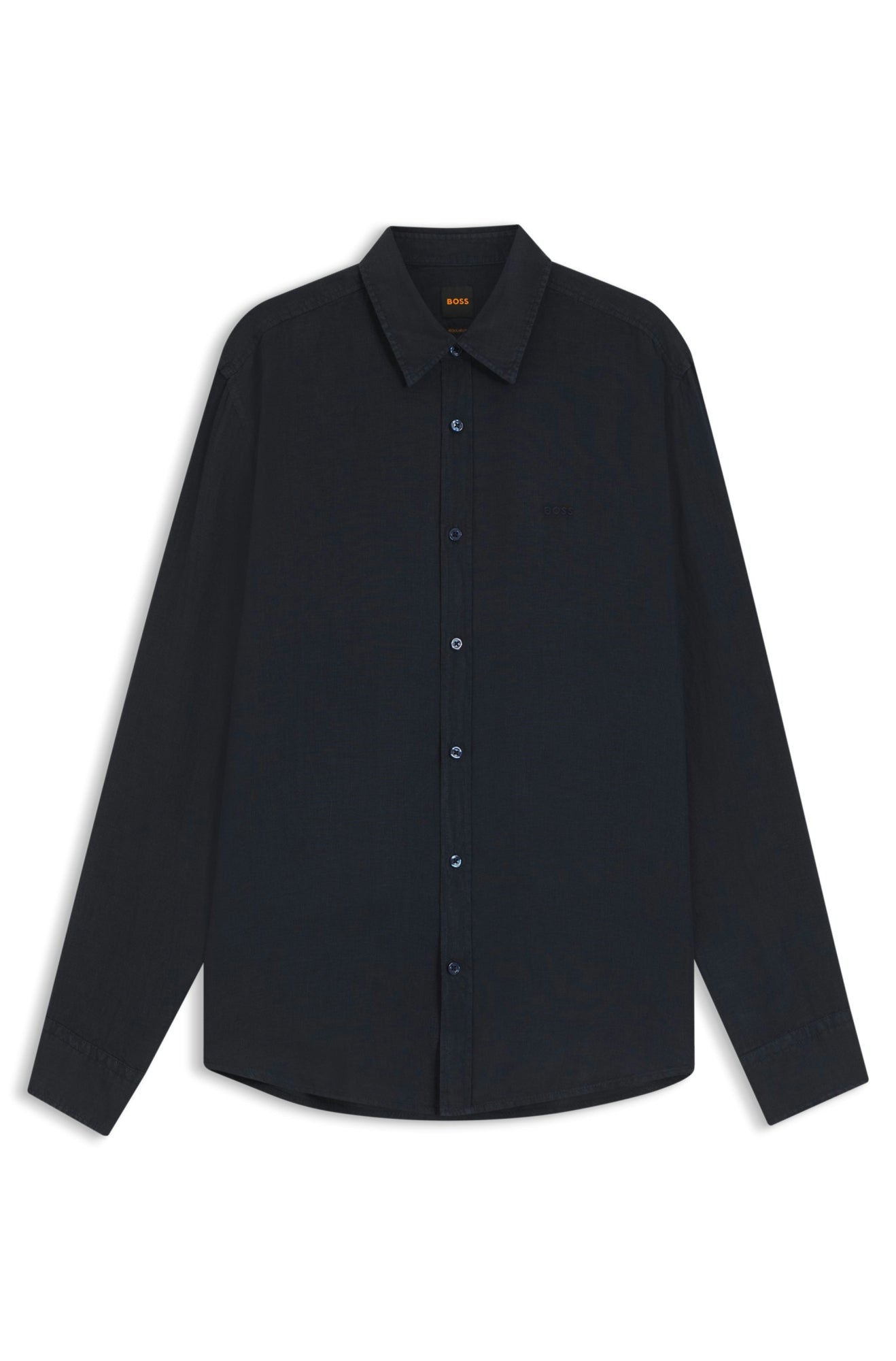 BOSS Orange Hemden  dunkelblau