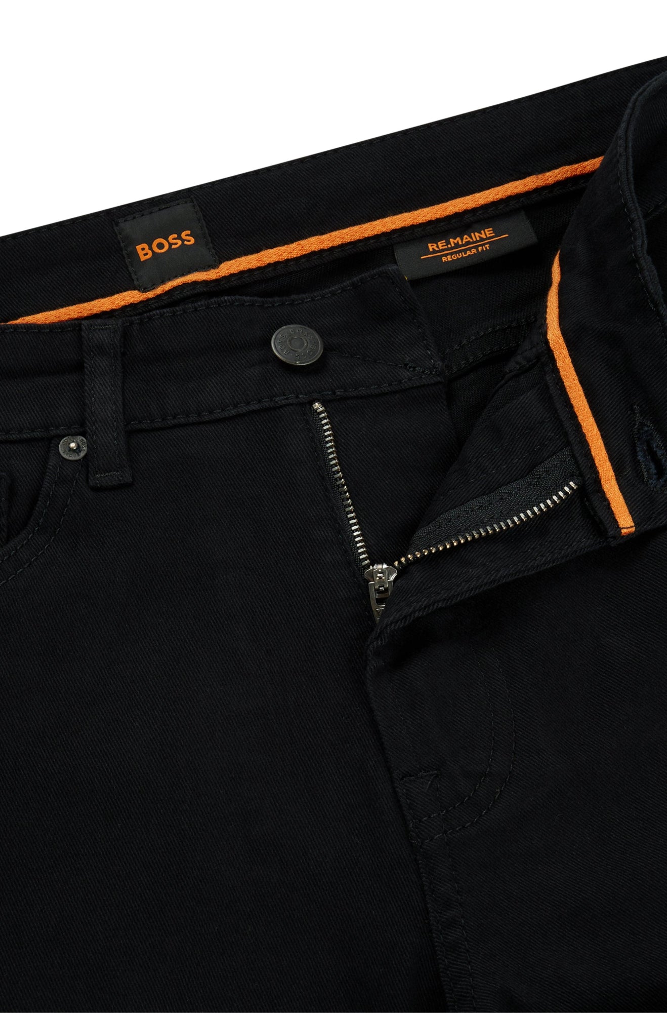 BOSS Orange Jeans  schwarz
