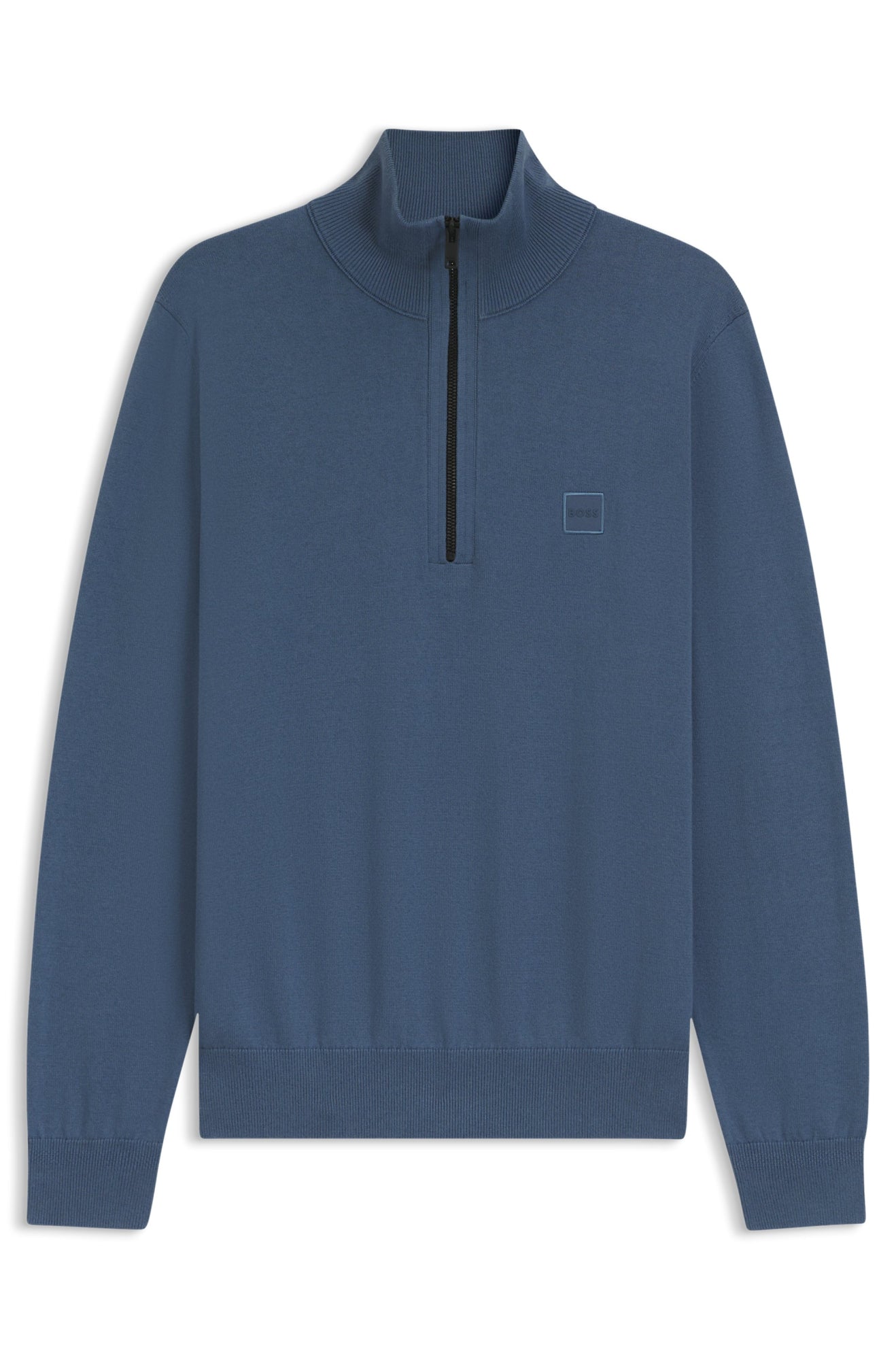 BOSS Orange Pullover  blau