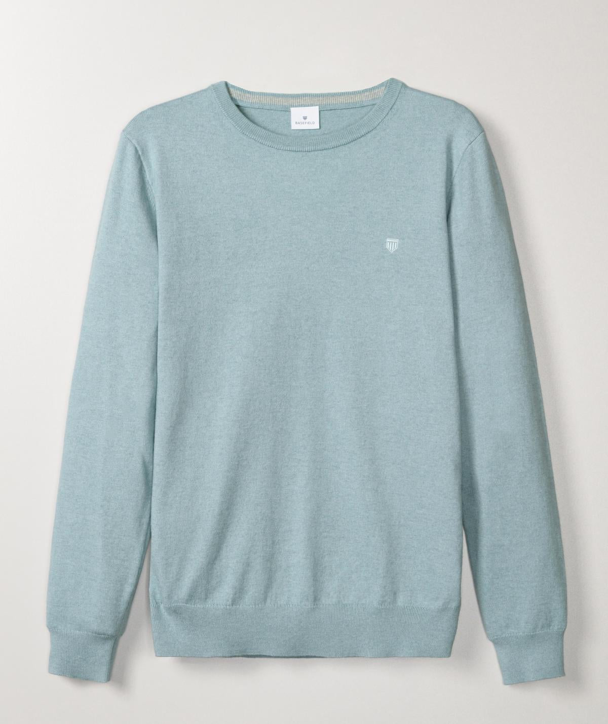 Basefield Pullover  blau