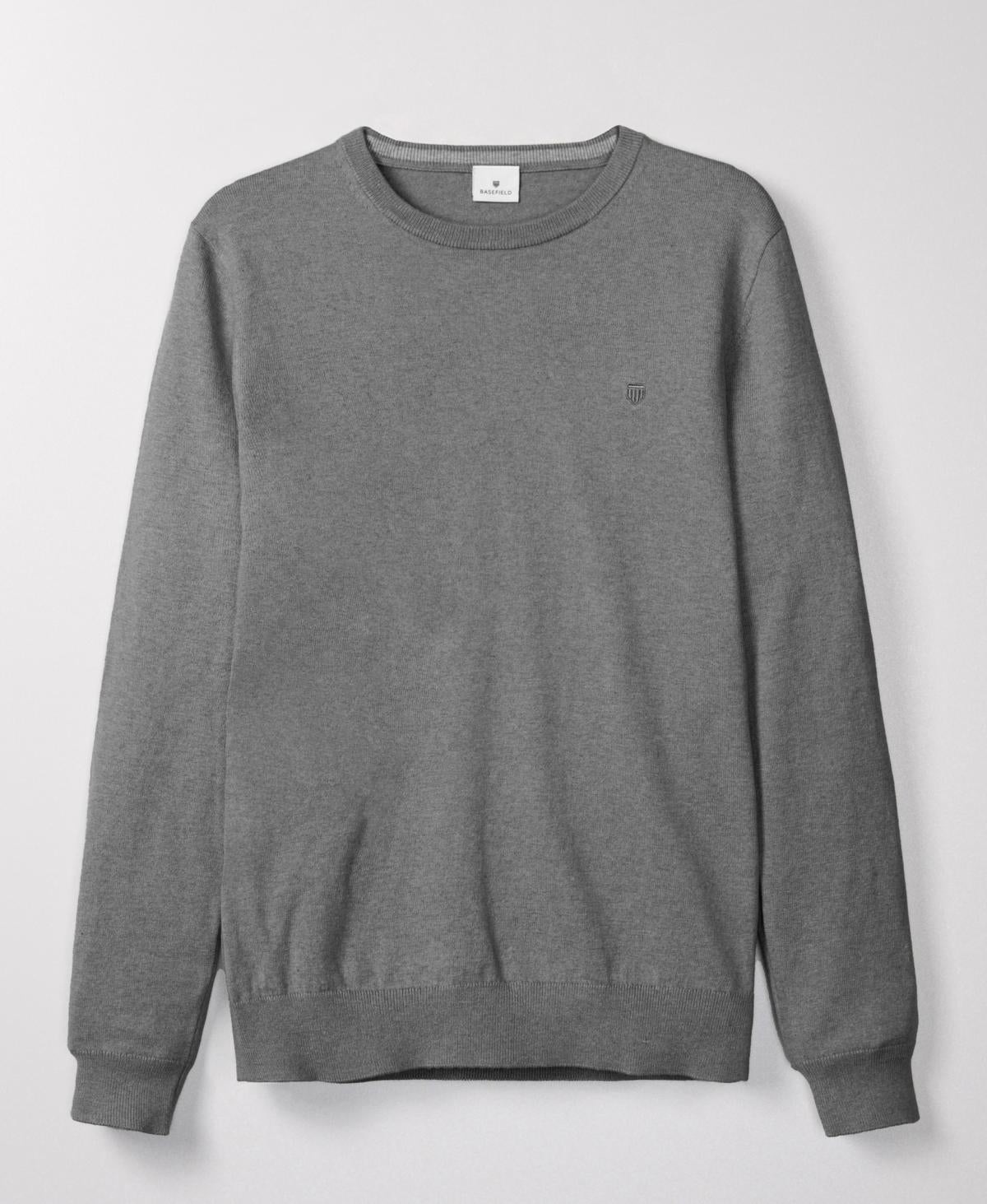 Basefield Pullover  hellgrau