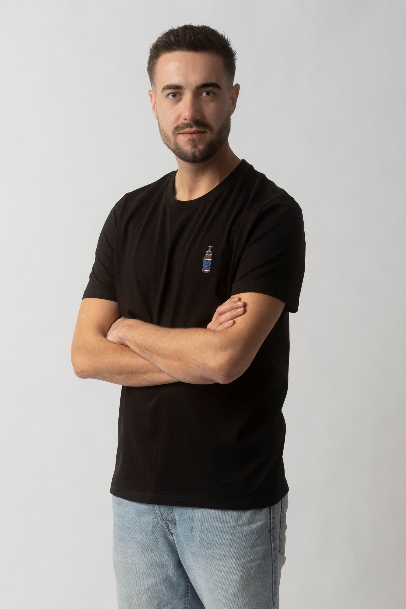 Bavarian Caps T-Shirts  schwarz