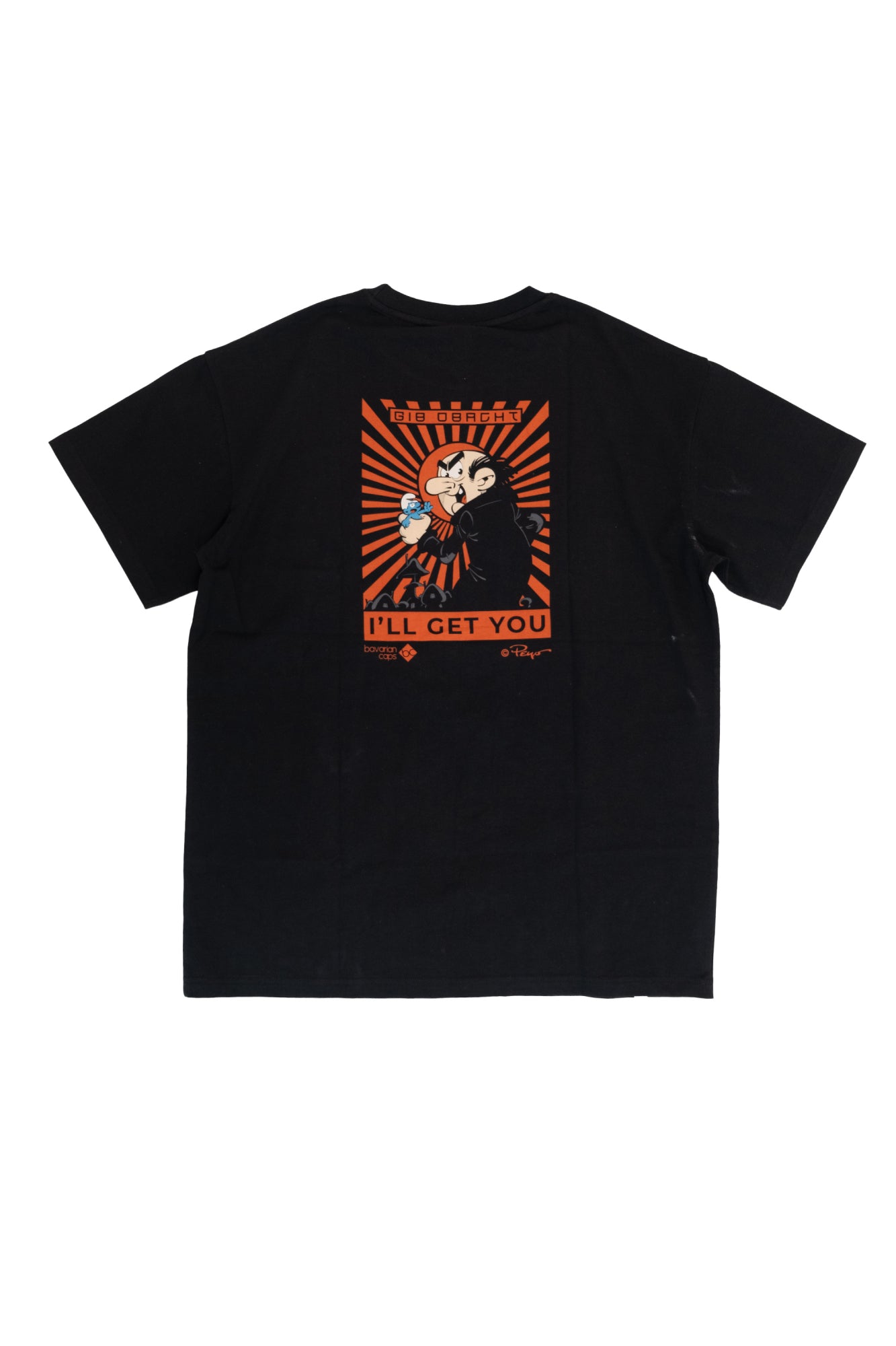 Bavarian Caps T-Shirts  schwarz