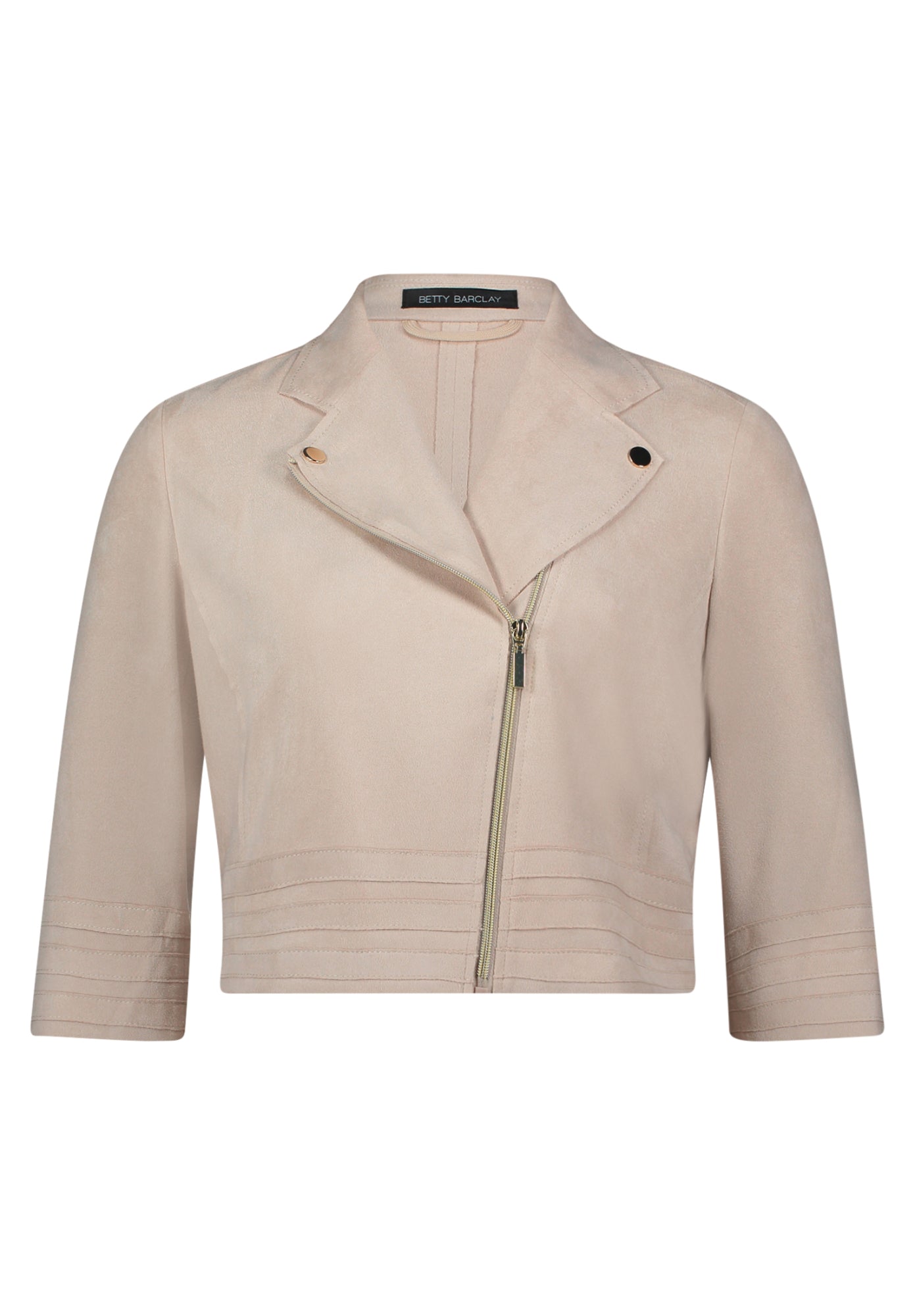 Betty Barclay Lederjacken  beige