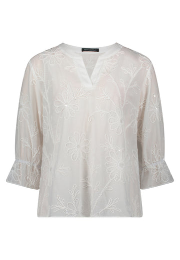 Bluse mit 3/4-Arm