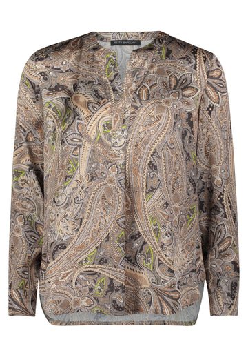 Langarm Bluse