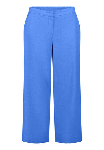 Leinenhose mit High Waist