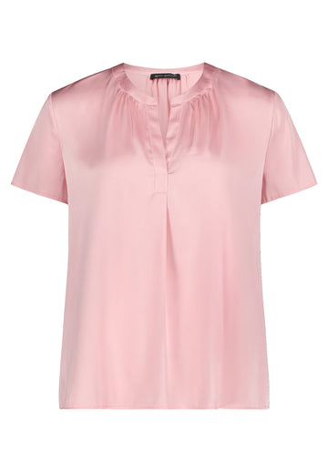 Satin-Bluse