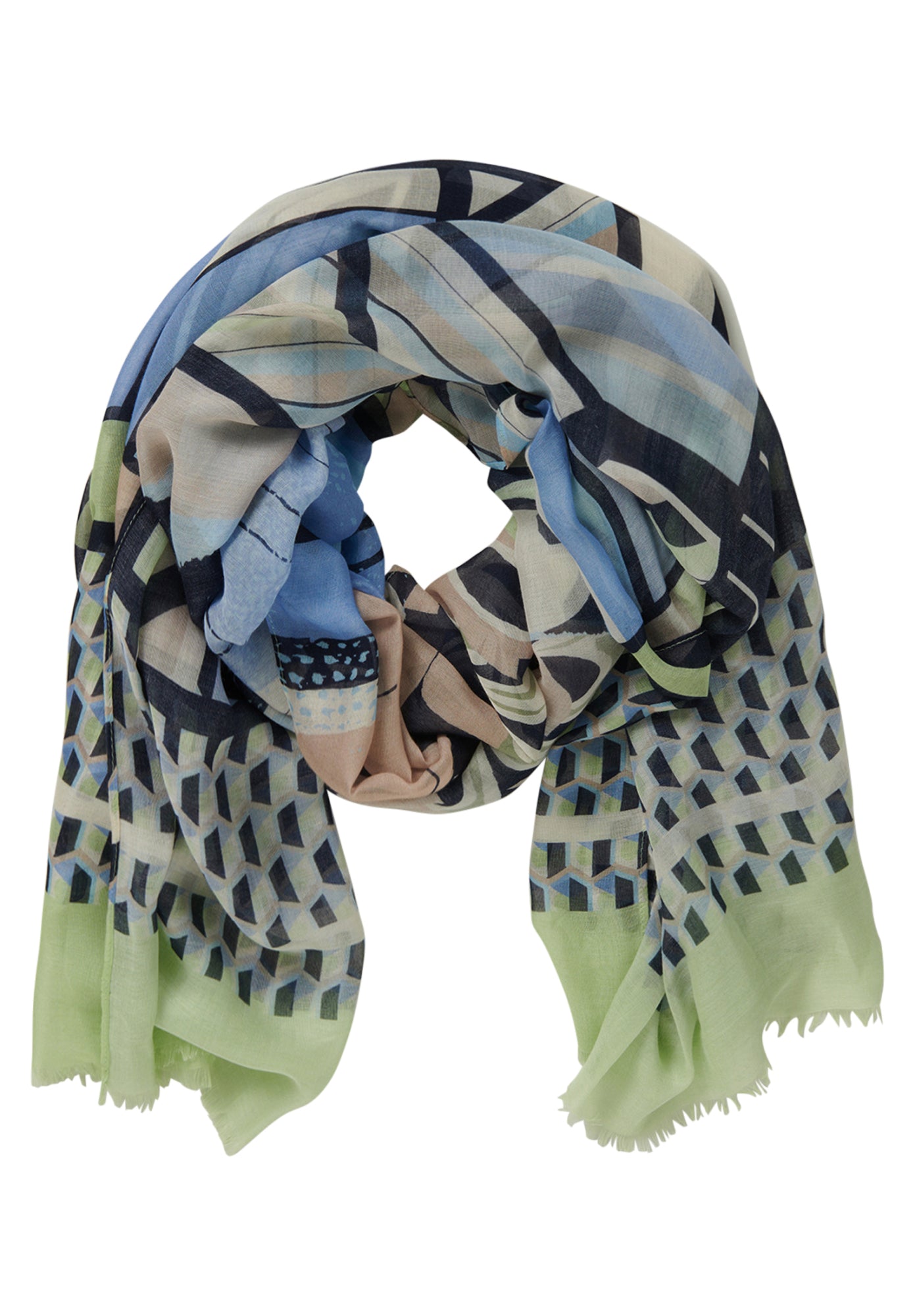 Betty Barclay Schals  blau