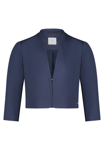 Bolero-Jacke mit Stehkragen