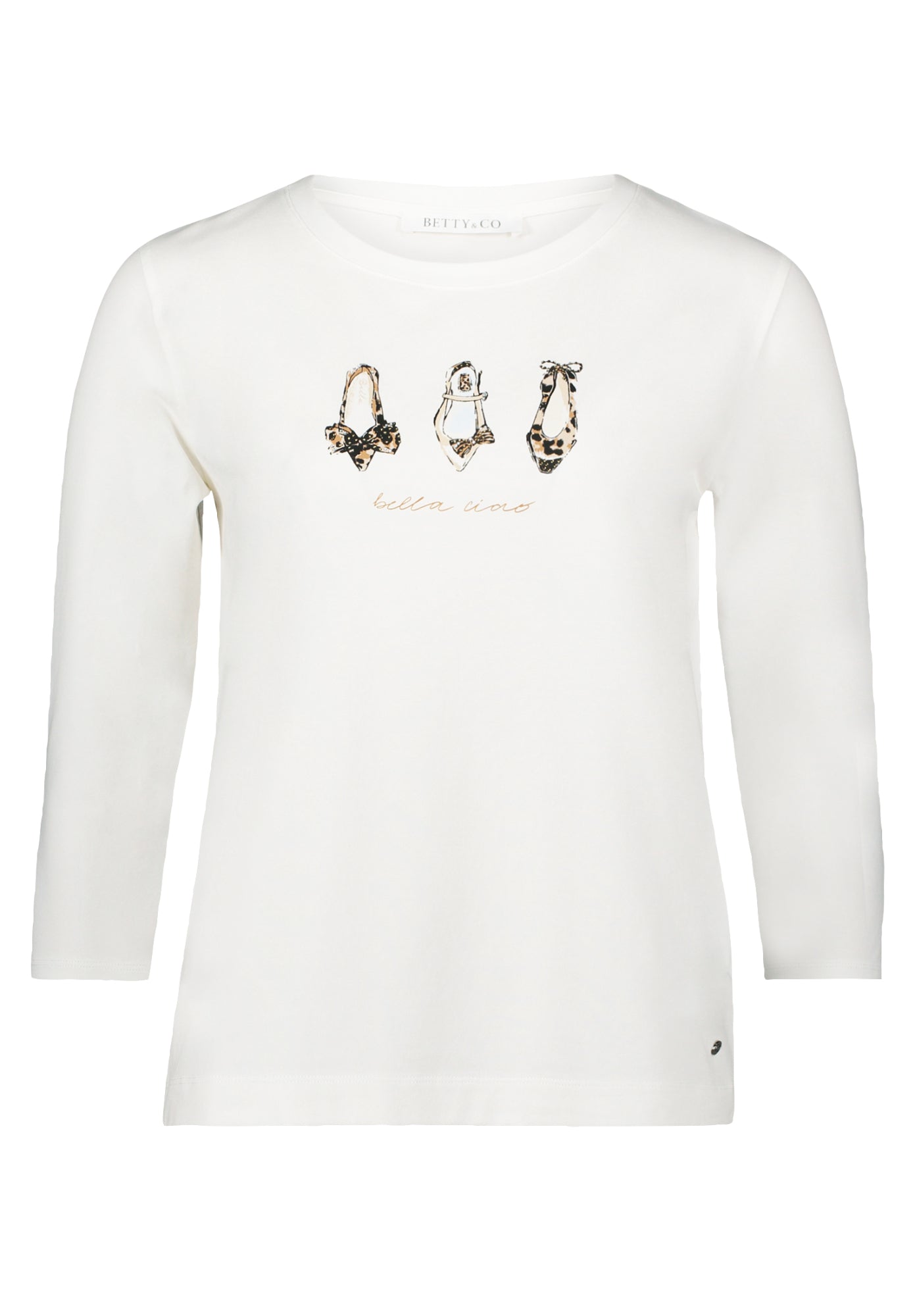 Betty & Co. 3/4-Shirts  weiß