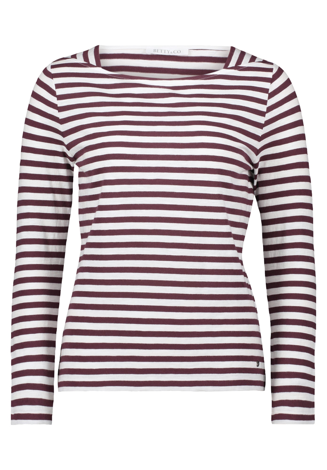 Betty & Co. Langarmshirts  dunkelrot