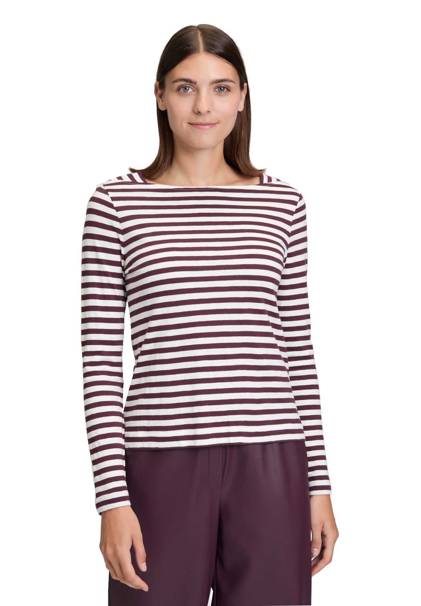 Betty & Co. Langarmshirts  dunkelrot