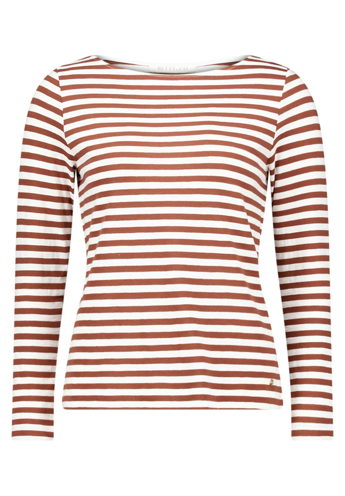 Betty & Co. Langarmshirts  braun