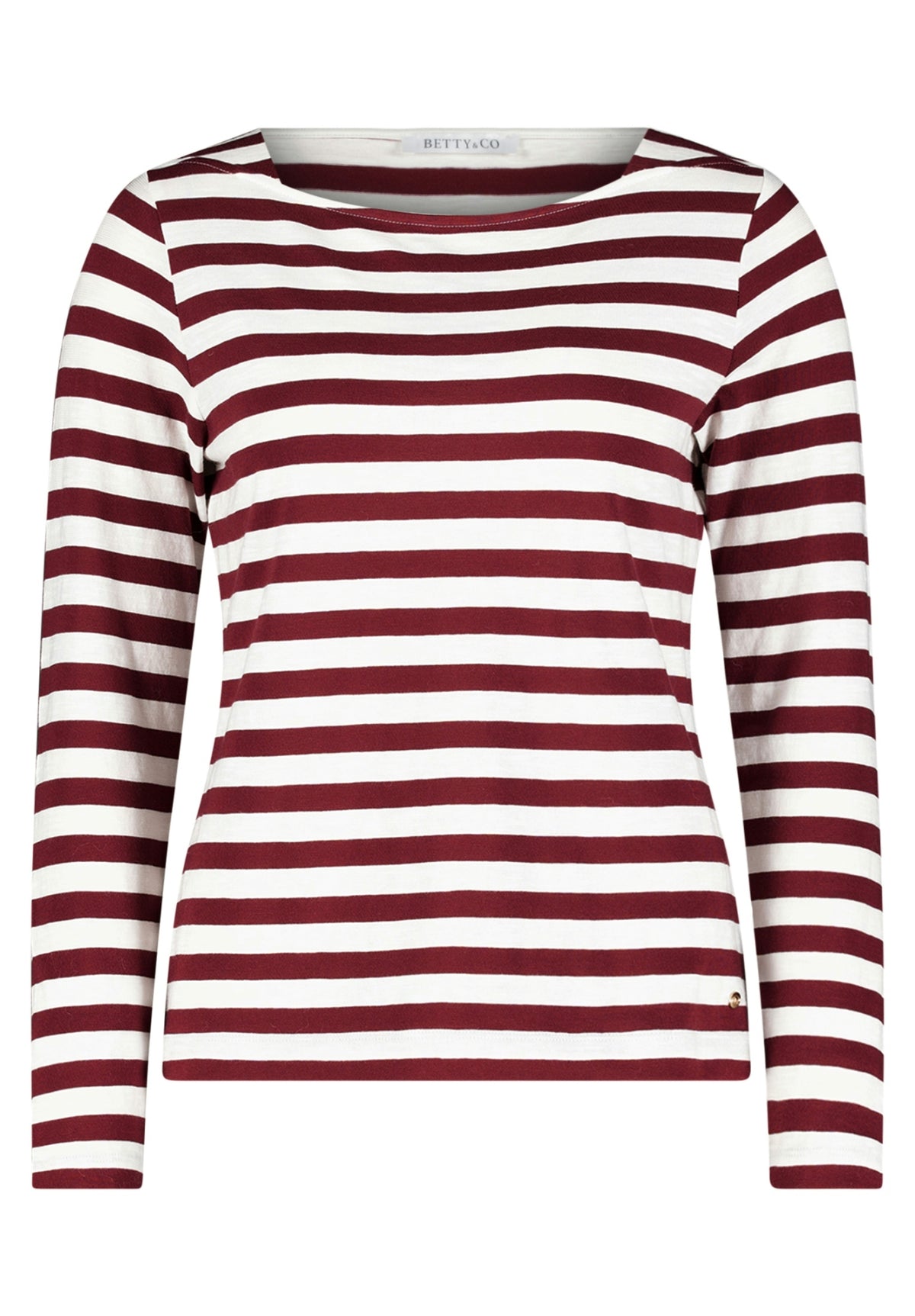 Betty & Co. Langarmshirts  dunkelrot