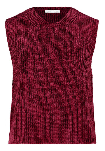 Strickpullunder mit Schlitz-Detail
