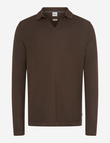BRAX Princeton Poloshirt aus Baumwoll-Modal-Mix