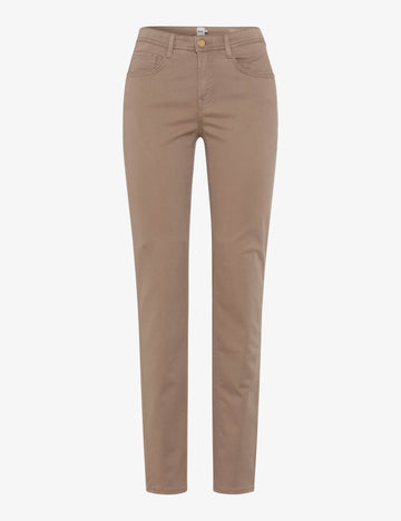 Brax Mary Five-Pocket-Hose im Regular Fit aus softem Satin