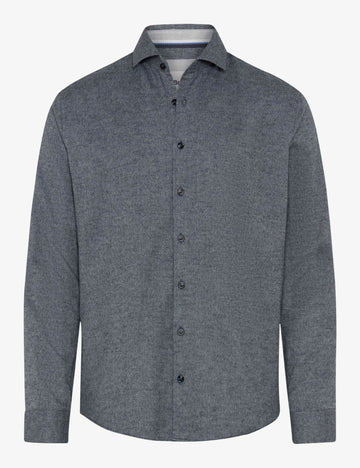 HAROLD Flanellhemd in Navy