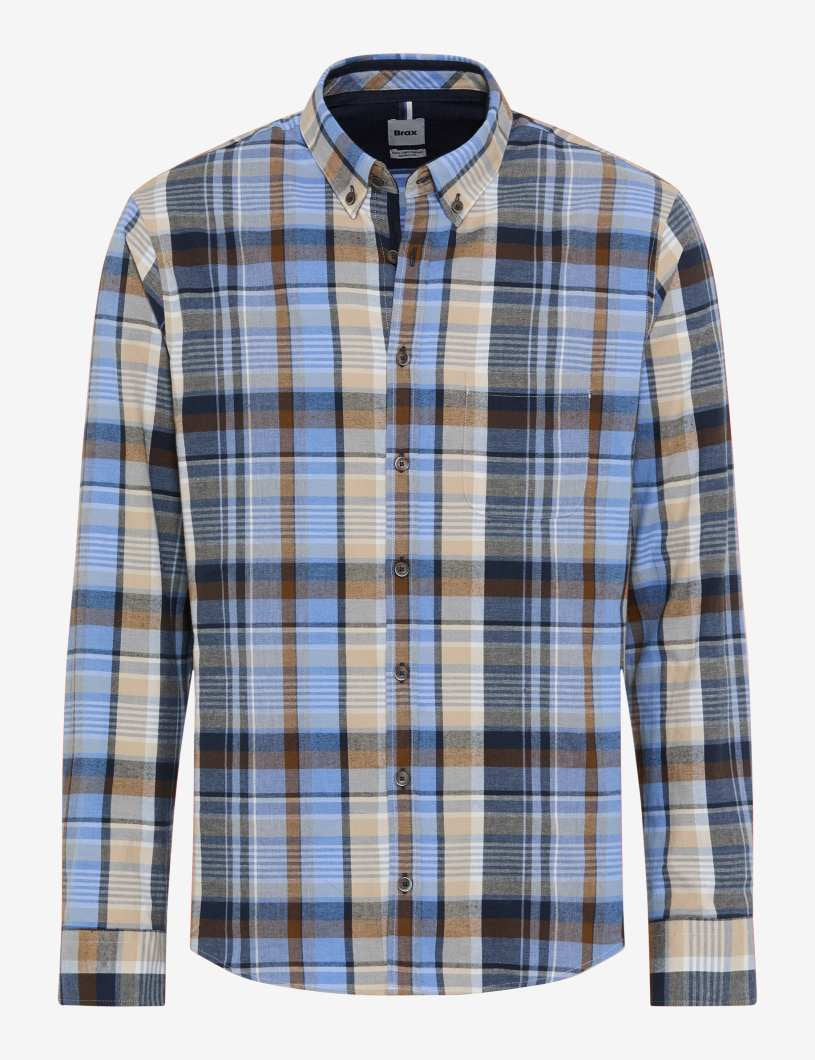 Brax Hemden  blau