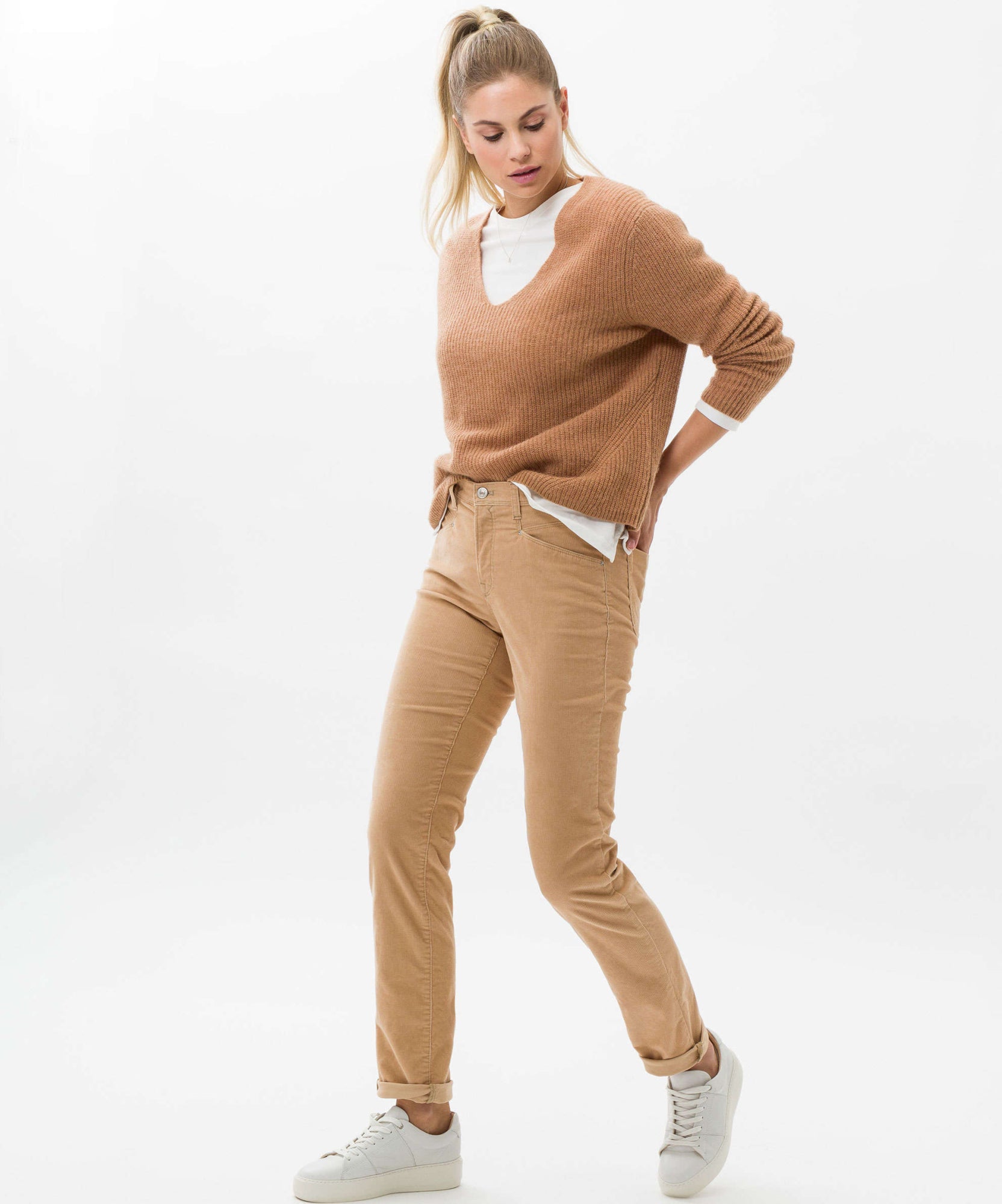 Brax Skinny, Slim  gelb