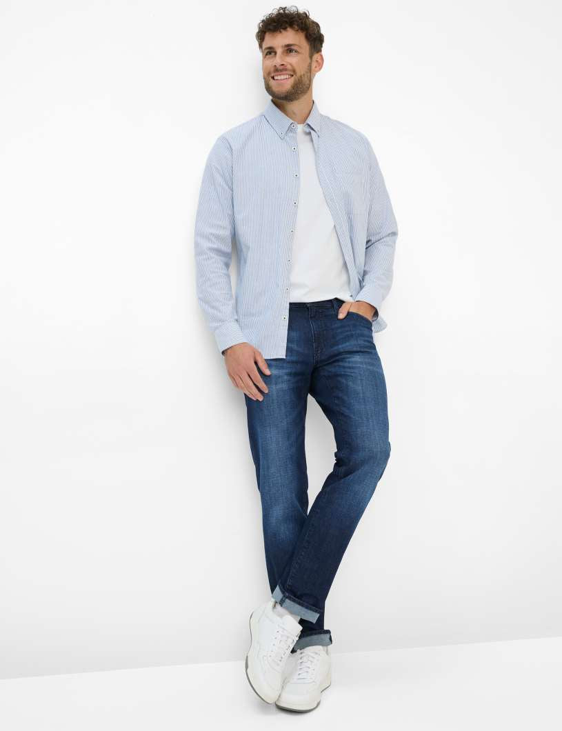 Brax Straight  blau