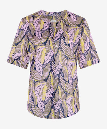 Printbluse im legeren Look
