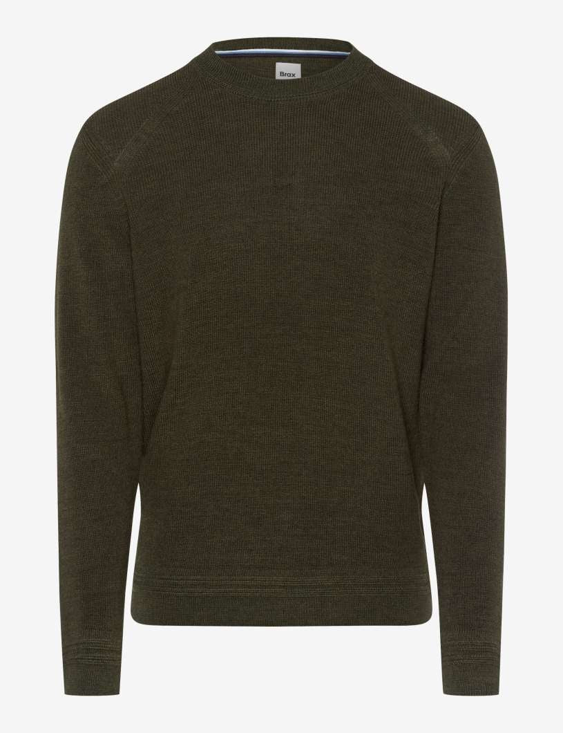 Brax Pullover  dunkelgrün