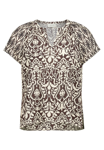 Blusenshirt mit Rüschen