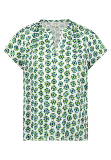 Blusenshirt mit Rüschen