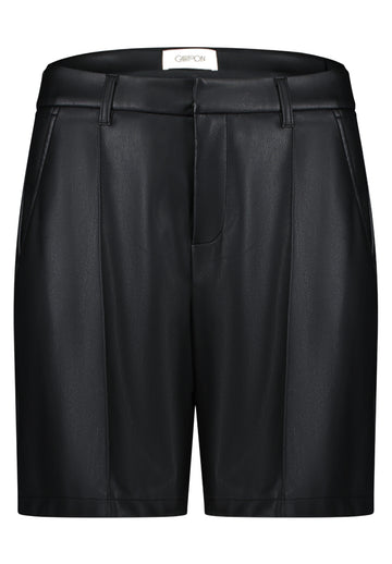 Kunstleder-Shorts