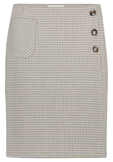 Midirock mit Karomuster