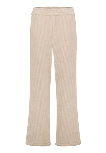 Palazzo-Hose aus Kord im Wide Leg mit Streifenmuster